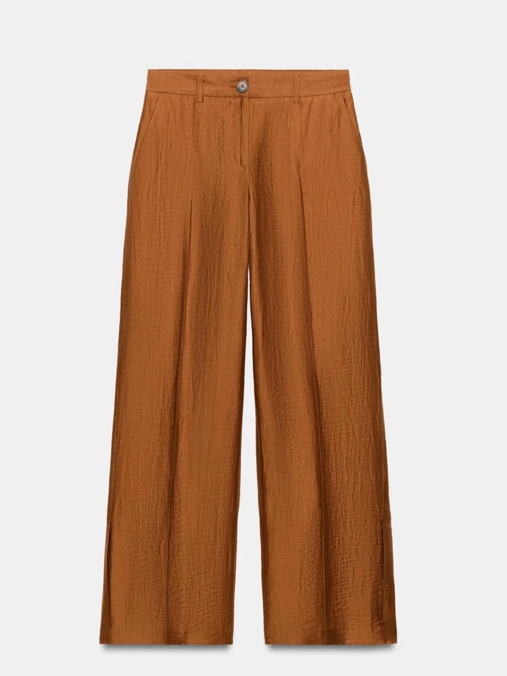 Zara linen blend 2 pcs pants set jacket and matching pants